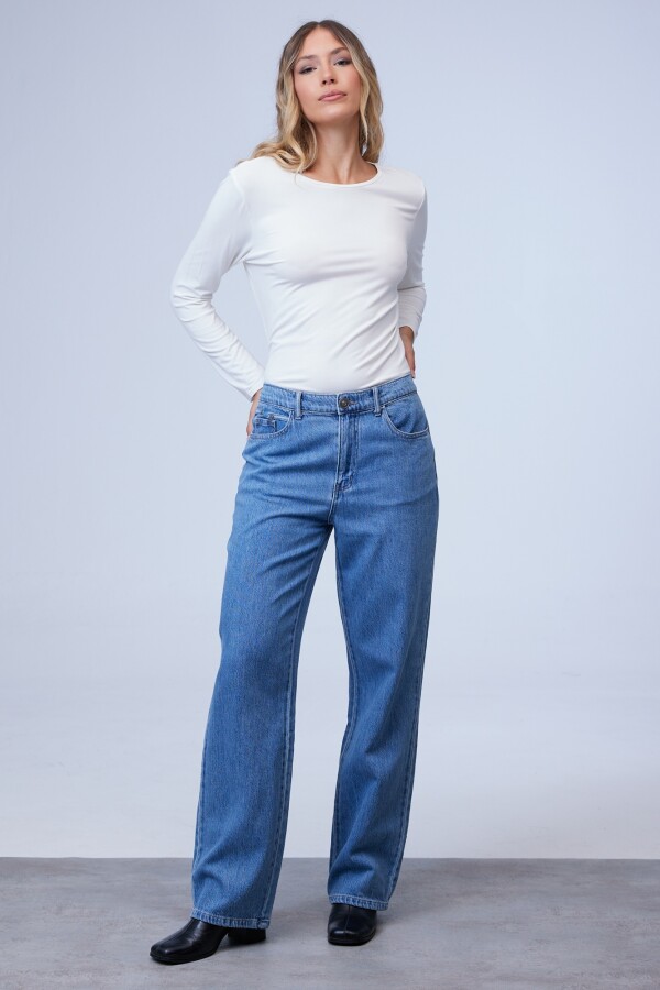 Jean Wide Leg Comfort JEAN CLARO