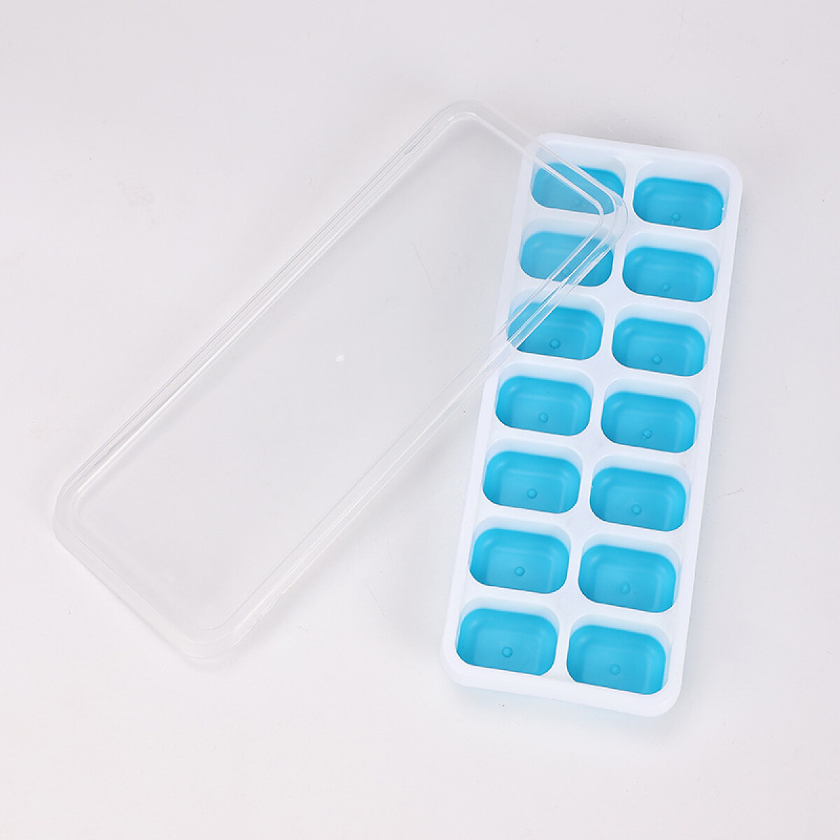 Hielera cubetera flexible de silicona - Azul 