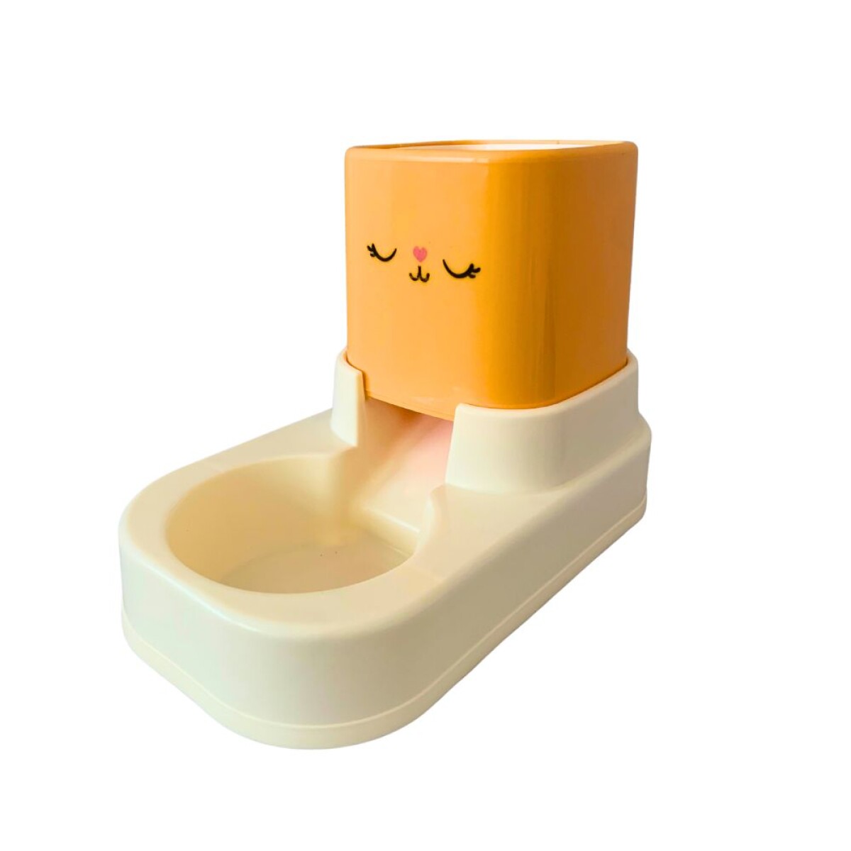 Dispensador Comedero/Bebedero 1800 ml Amarillo 