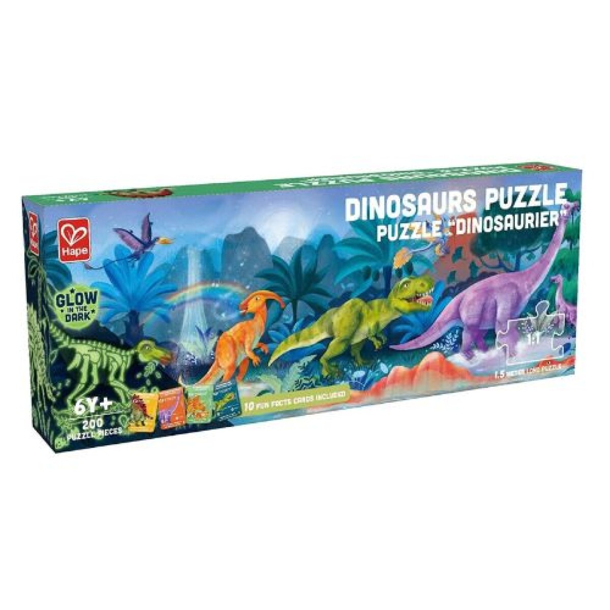 Puzzle Glow de piso 1,5 - Dinosaurios 