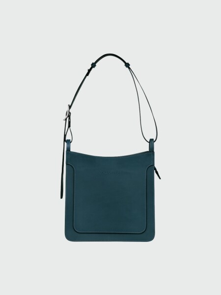 Longchamp - CROSSBODY LE FOULONNÉ M Azul