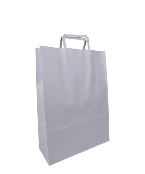 Bolsa lisa acuario 30x12x41 cm BLANCO