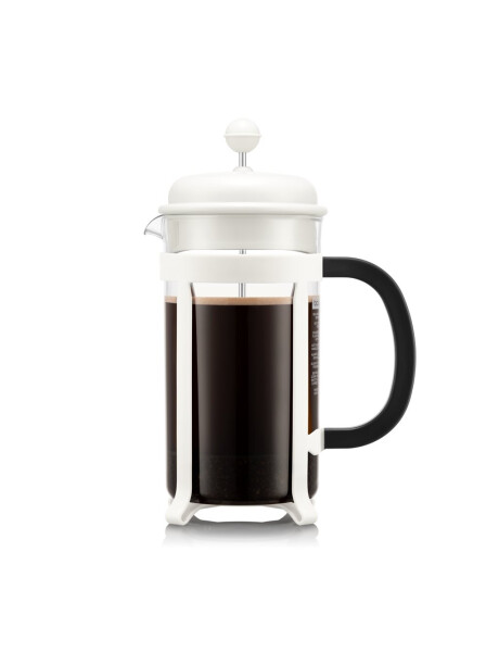 CAFETERA 1LT 8 TAZAS BLANCO JAVA PRESS BODUM CAFETERA 1LT 8 TAZAS BLANCO JAVA PRESS BODUM