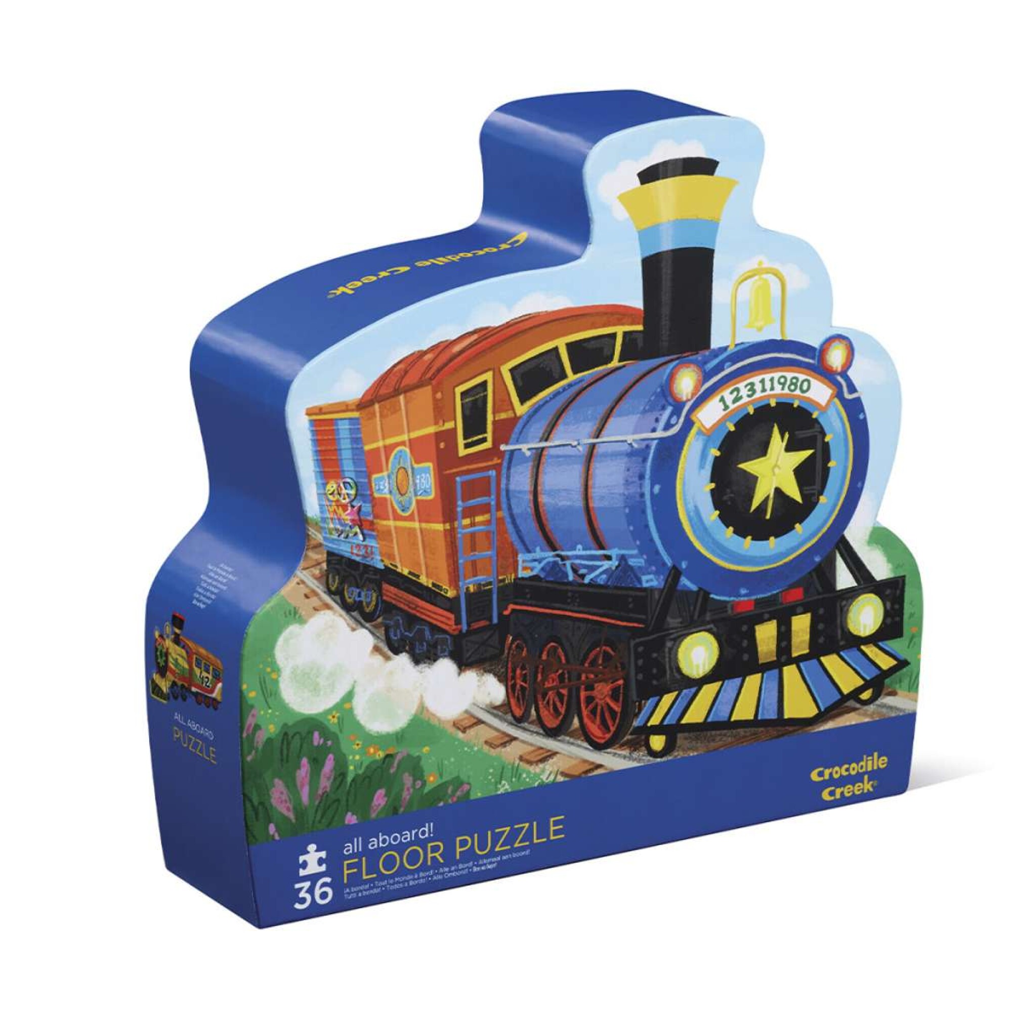 Puzzle Crocodile Creek 36 Piezas 45 x 60 cm - Tren — Tienda Soy Santander