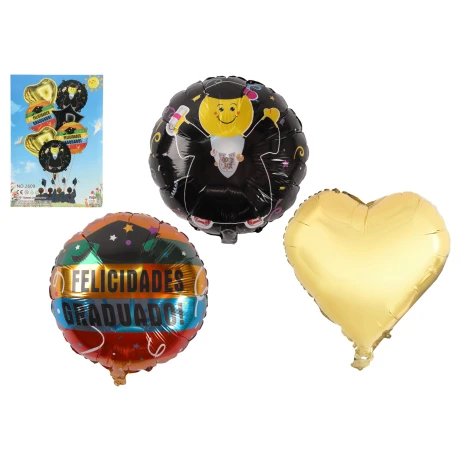 Globo helio Graduacion x7 Globo helio Graduacion x7