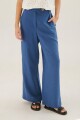 PANTALON LINO LAIA AZUL