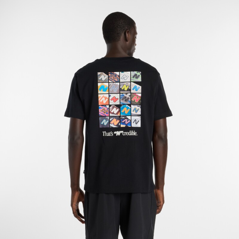 Remera New Balance de Hombre - - MT6161TQBK BLACK