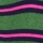 Buzo Cashsoft Cuello V Niña Green Stripe