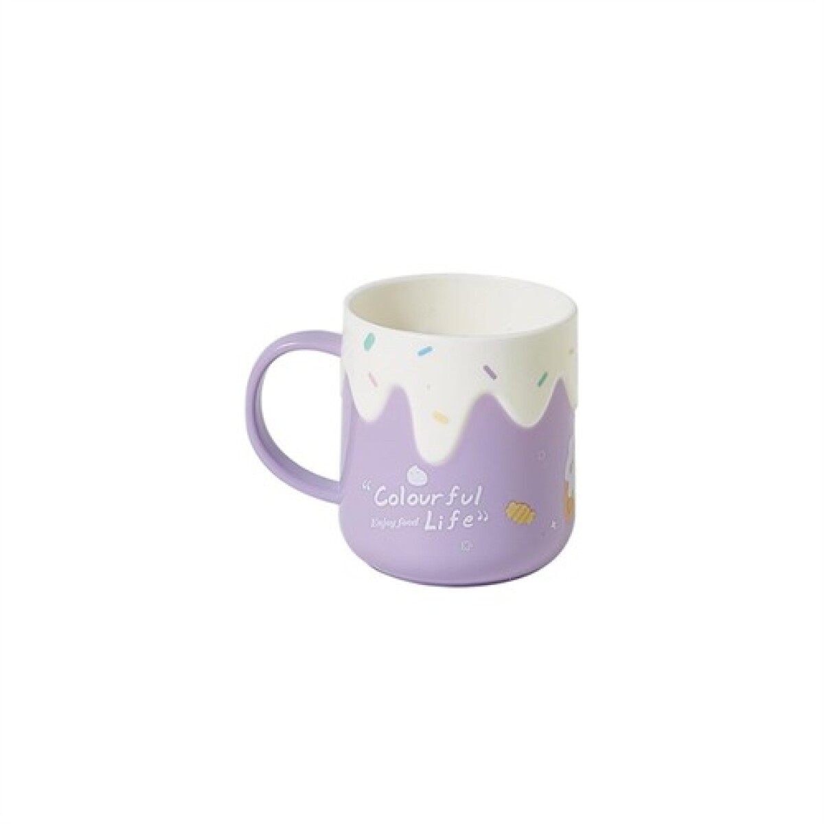 Vaso taza escolar helado - Lila 