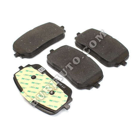 PASTILLAS DE FRENO HYUNDAI DELANT. ACCENT 99/ ELANTRA /00 581014NA30 - PASTILLAS DE FRENO HYUNDAI DELANT. ACCENT 99/ ELANTRA /00 581014NA30 -