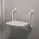 SILLA REBATIBLE PARA DUCHA DE BAÑO REFORZADA BLANCO MATE 000