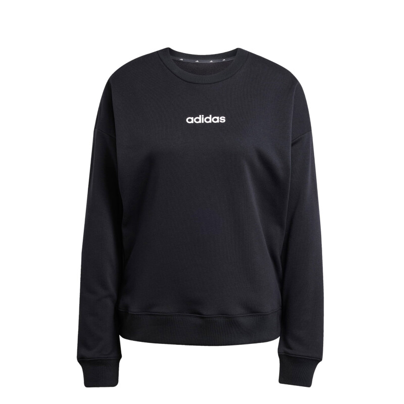 Buzo de Mujer Adidas Essentials Linear Negro - Blanco