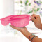 PORTA VIANDA CON DIVISIONES Y CUBIERTOS TUPPERWARE 400 ML PORTA VIANDA CON DIVISIONES Y CUBIERTOS TUPPERWARE 400 ML