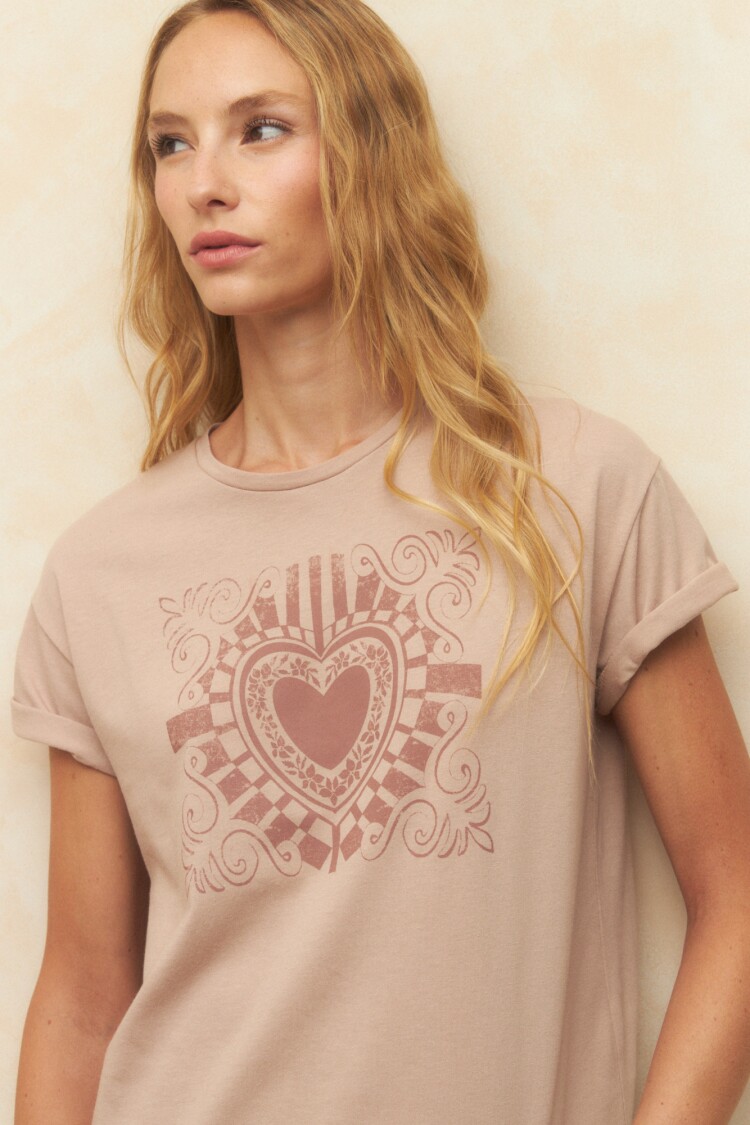 REMERA MADALEN Beige