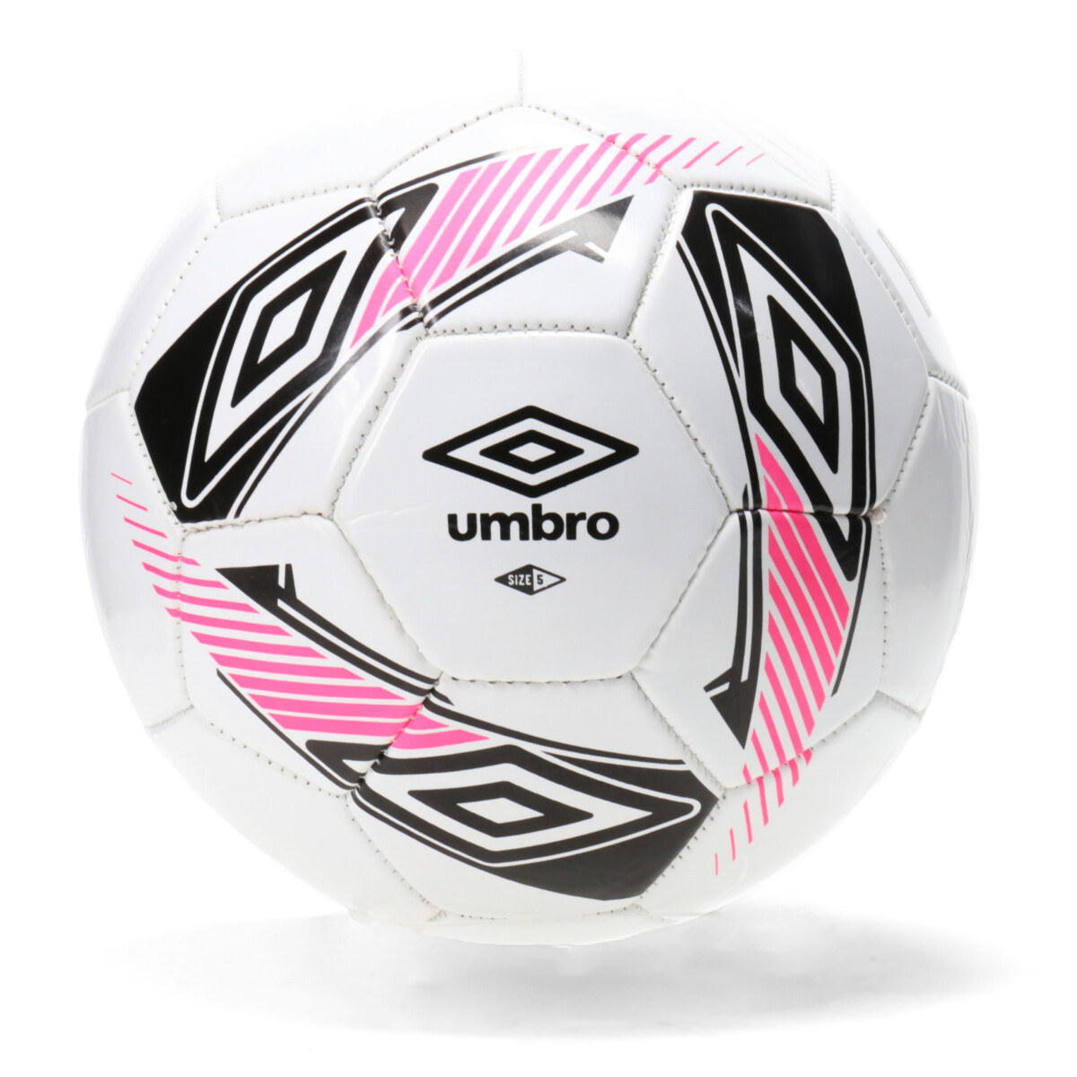 Pelota Umbro Ultra - Blanco - Negro - Fucsia 