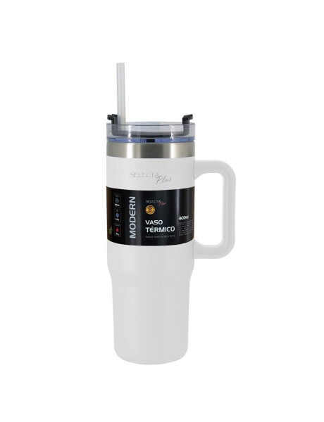 MUG TERMICO MODERN ACERO INOX 900ML BLANCO SELECTA MUG TERMICO MODERN ACERO INOX 900ML BLANCO SELECTA
