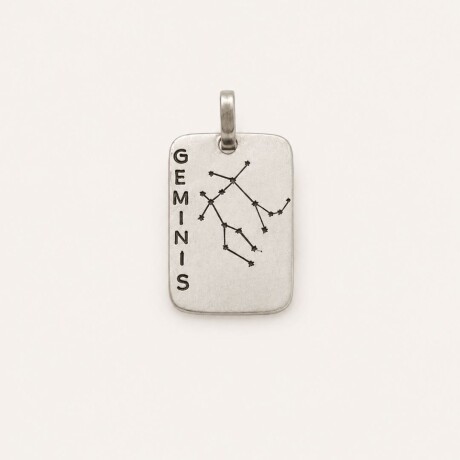 Medalla Geminis - Plata 925 Medalla Geminis - Plata 925