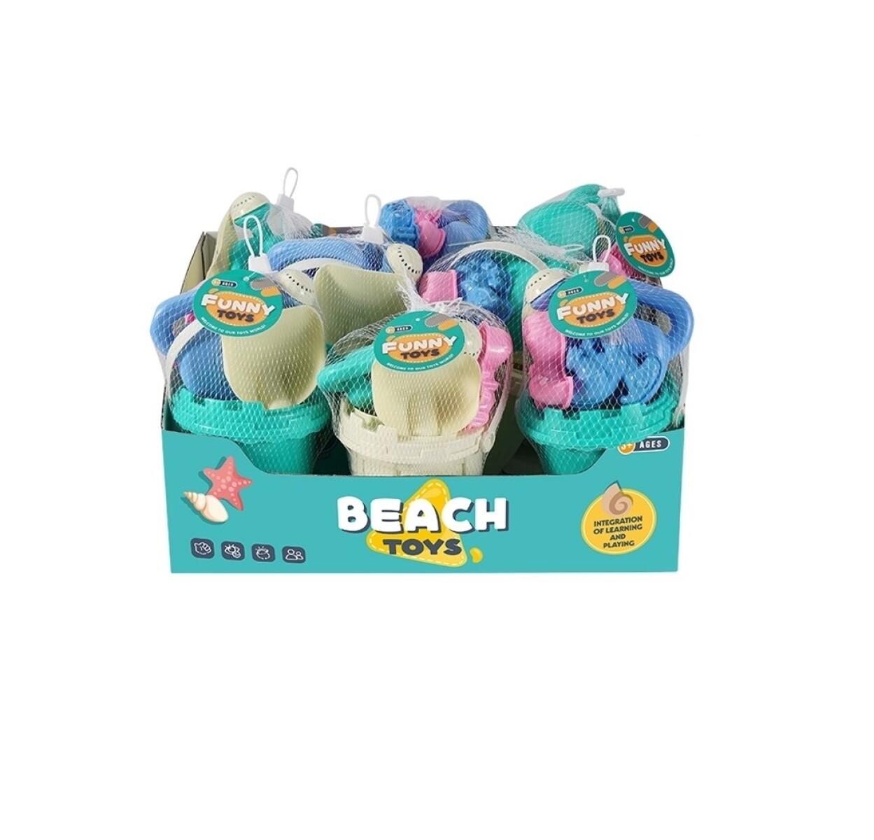 Balde De Playa Set Completo 