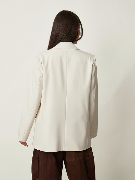 BLAZER GELDA BEIGE CLARO