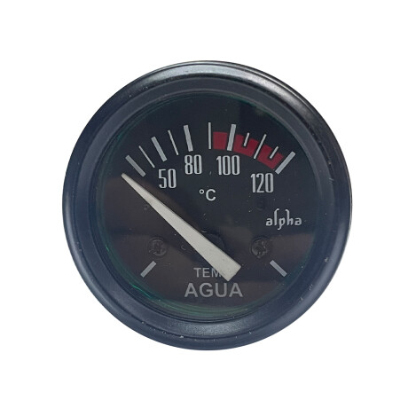 INSTRUMENTO RELOJ MEDIDOR - TEMPERATURA AGUA 12V 52MM ELECTRICO ALPHA INSTRUMENTO RELOJ MEDIDOR - TEMPERATURA AGUA 12V 52MM ELECTRICO ALPHA