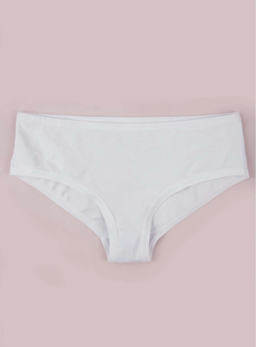 Bombacha lisa econfort - Blanco 