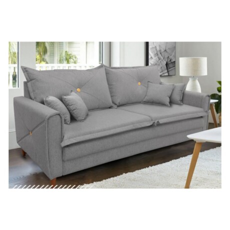 SOFA HELLEN 3 LUGARES FASCINIO GRIS SOFA HELLEN 3 LUGARES FASCINIO GRIS