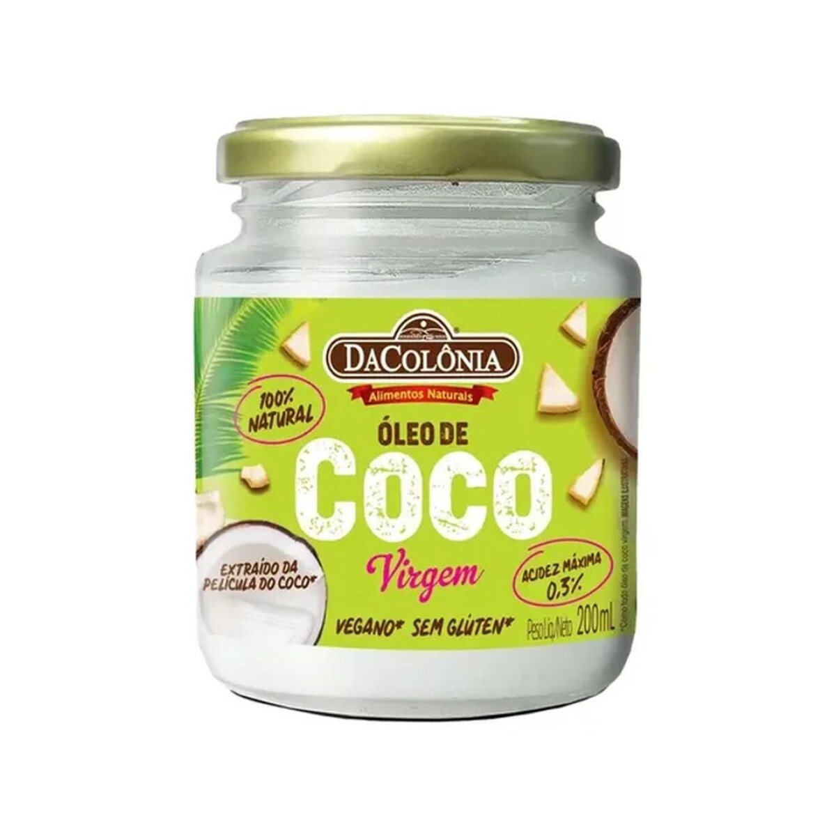 ACEITE DE COCO DACOLONIA 200ML 