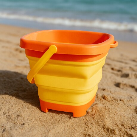 Set de Playa Infantil – Balde, Palita y Rastrillo con Molde Sc