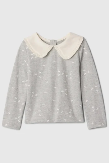 Remera Con Cuellito Toddler Niña Bc15