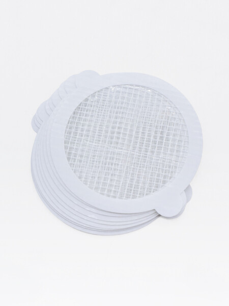 FILTRO DRENAJE 10PCS BLANCO