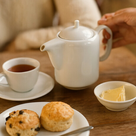 Cafetera Recta Actualite 530 ml Blanco Porcelana Corona Cafetera Recta Actualite 530 ml Blanco Porcelana Corona