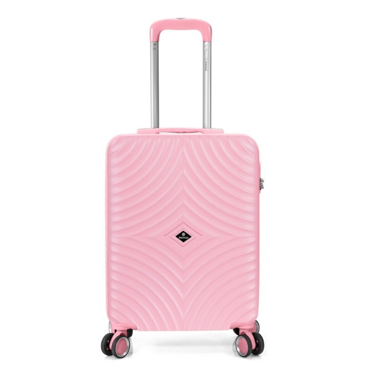 Valija Benzi 4 Ruedas Rosa S 