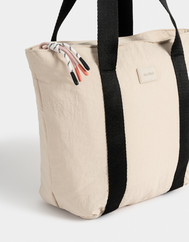 Mochilas Special Price Cartera Shopper Deportiva - Marron Beige