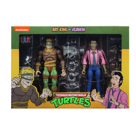 Rat King & Vernon - Figuras de 7" Tortugas Ninja Rat King & Vernon - Figuras de 7" Tortugas Ninja