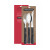 Set X3 Cubiertos Elementos de Simonaggio GRIS OSCURO