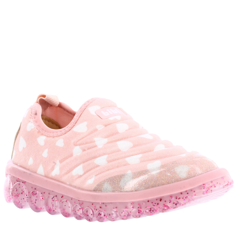 Championes Infantiles Bibi Roller 2.0 Rosa - Blanco