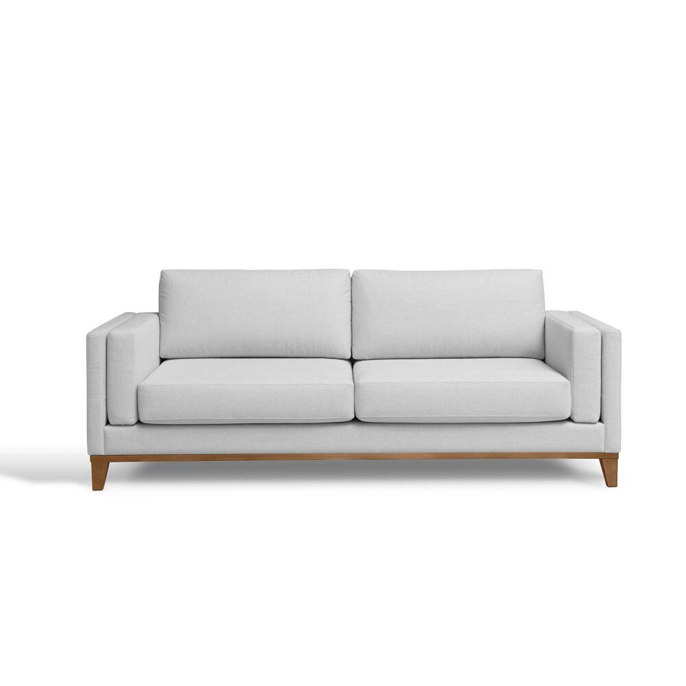 SILLÓN 3 CUERPOS TELA-PREMIUM GRIS LUXOR PREMIUM EASY CLEAN GRIS CLA