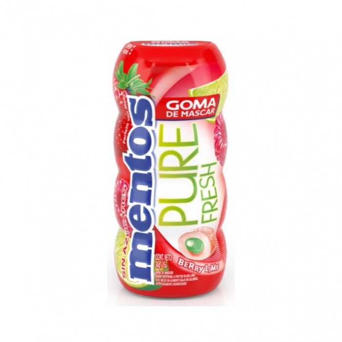 MENTOS POCKET CHICLE RED LIME X 30 GR. única