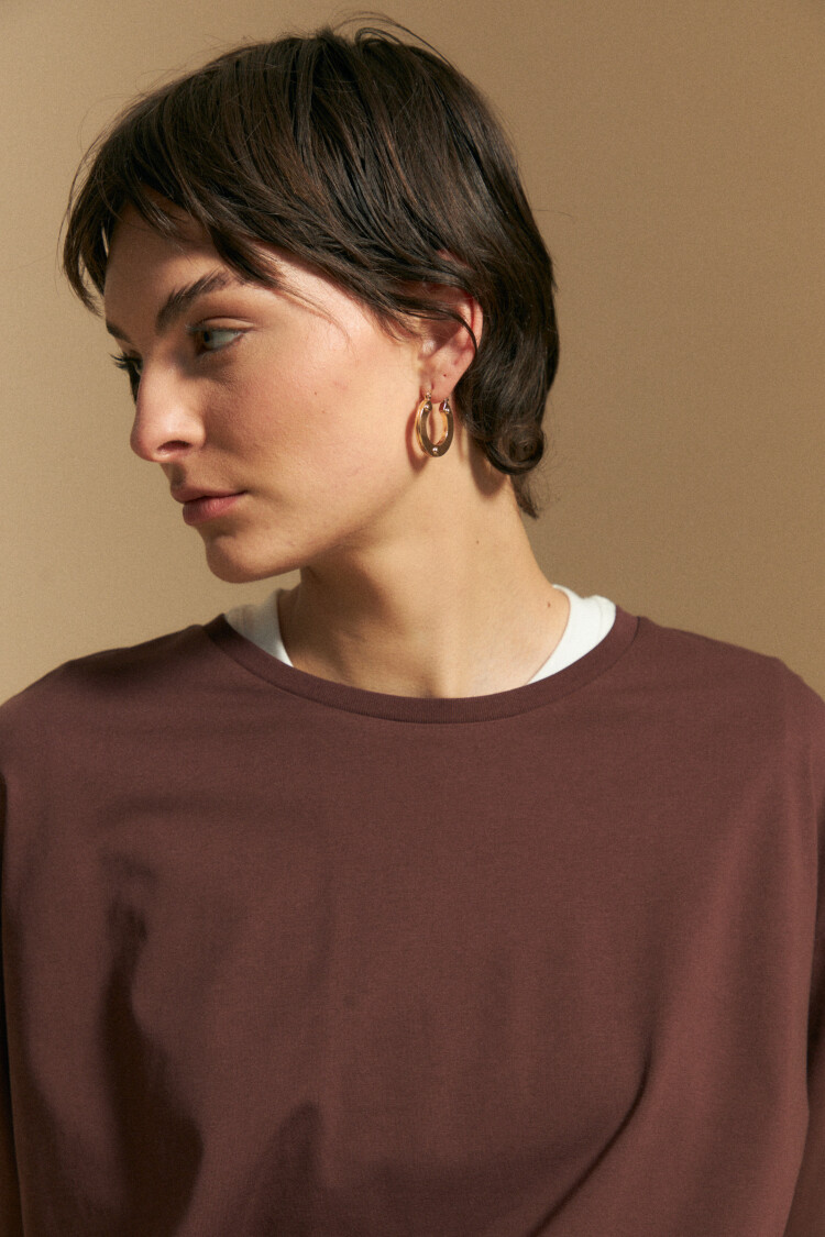 REMERA GRANT Chocolate