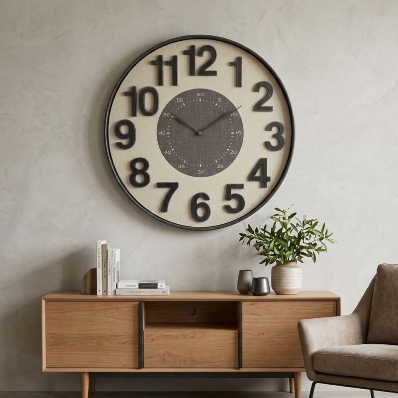 RELOJ GRIS Unica