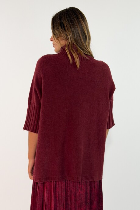 SWEATER AZUCENA Bordo