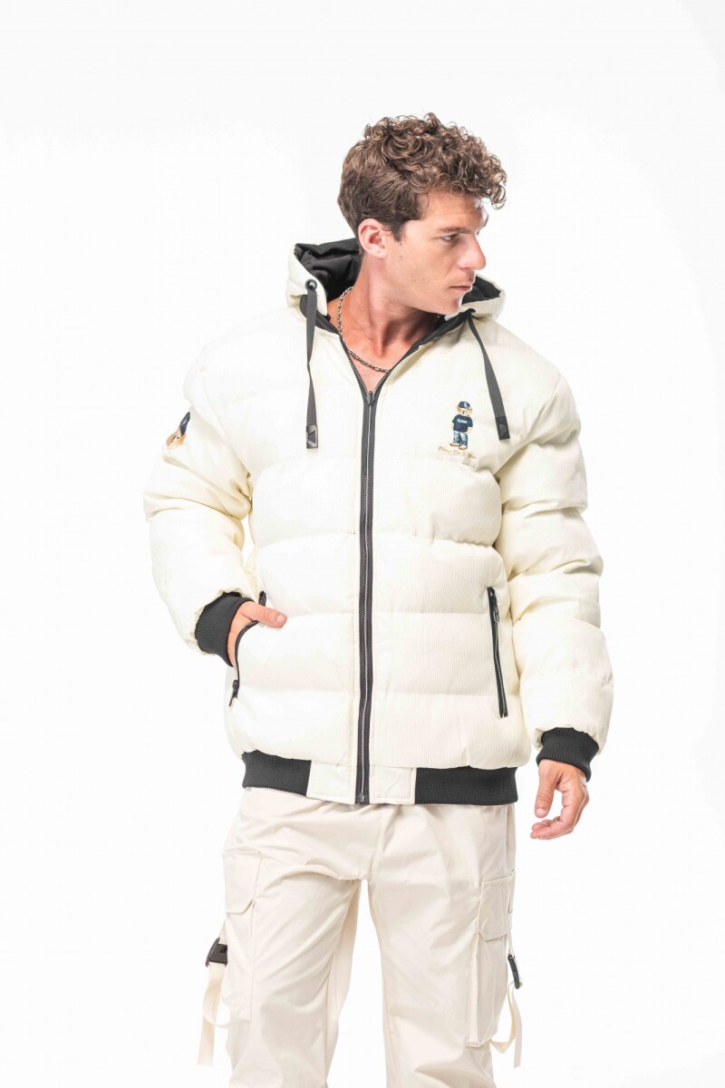 Campera REVER BEAR Campera REVER BEAR Blanco