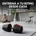 Set de Mancuernas Ajustables 3 En 1 30 Kg Mancuernas + Barra Color Negro