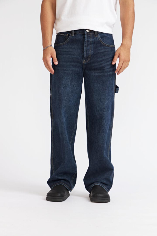 Quiksilver Jeans NILO Hombre - Azul Oscuro Azul Oscuro