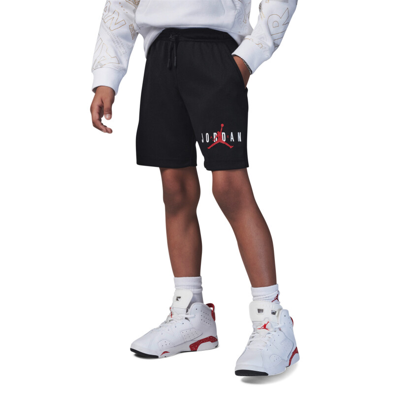 JDB ESSENTIALS GRAPHIC MESH SH Negro
