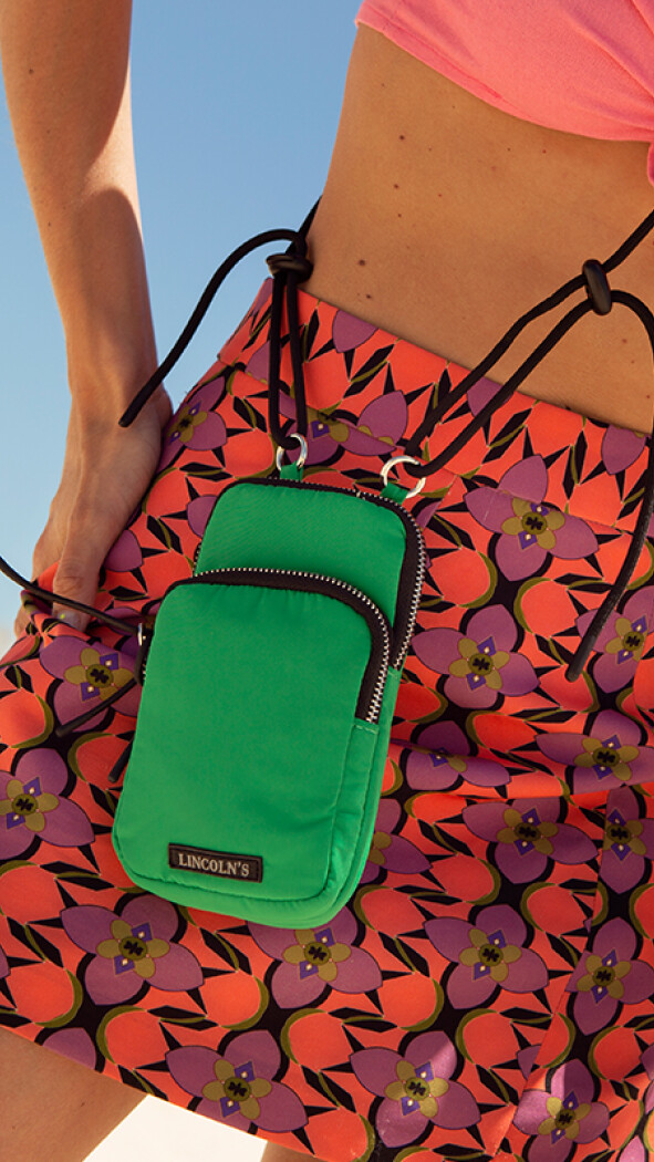 PHONE BAG ILLESCAS VERDE TROPICAL