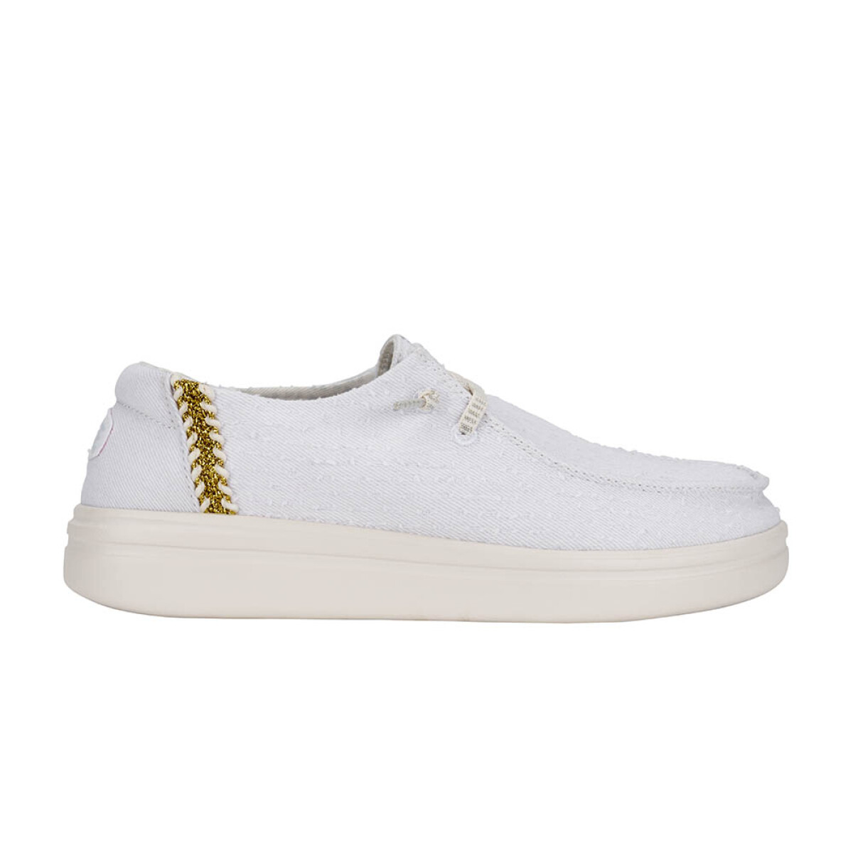 Wendy Rise Perf Canvas - Mujer - White 