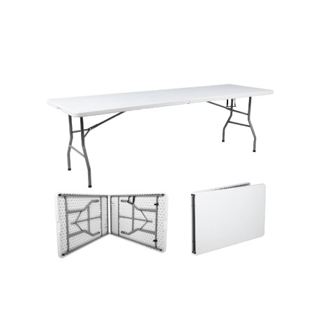 Mesa plegable 1.8m Portátil Eventos Jardín Exterior Mesa plegable 1.8m Portátil Eventos Jardín Exterior