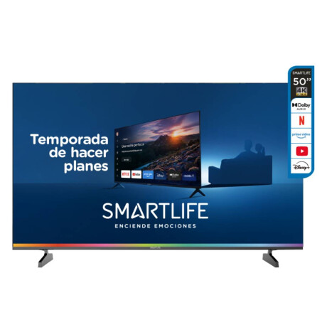 Smart TV Smartlife QLED 50 UHD 4K TIZEN SL-TVQ50SMT