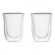 Set 2 Vasos Doble Pared Borosilicato 350 Ml Sin Color